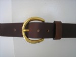Leather Belt MahogBrwn 1.50" - 1822/1.5-Mahog
